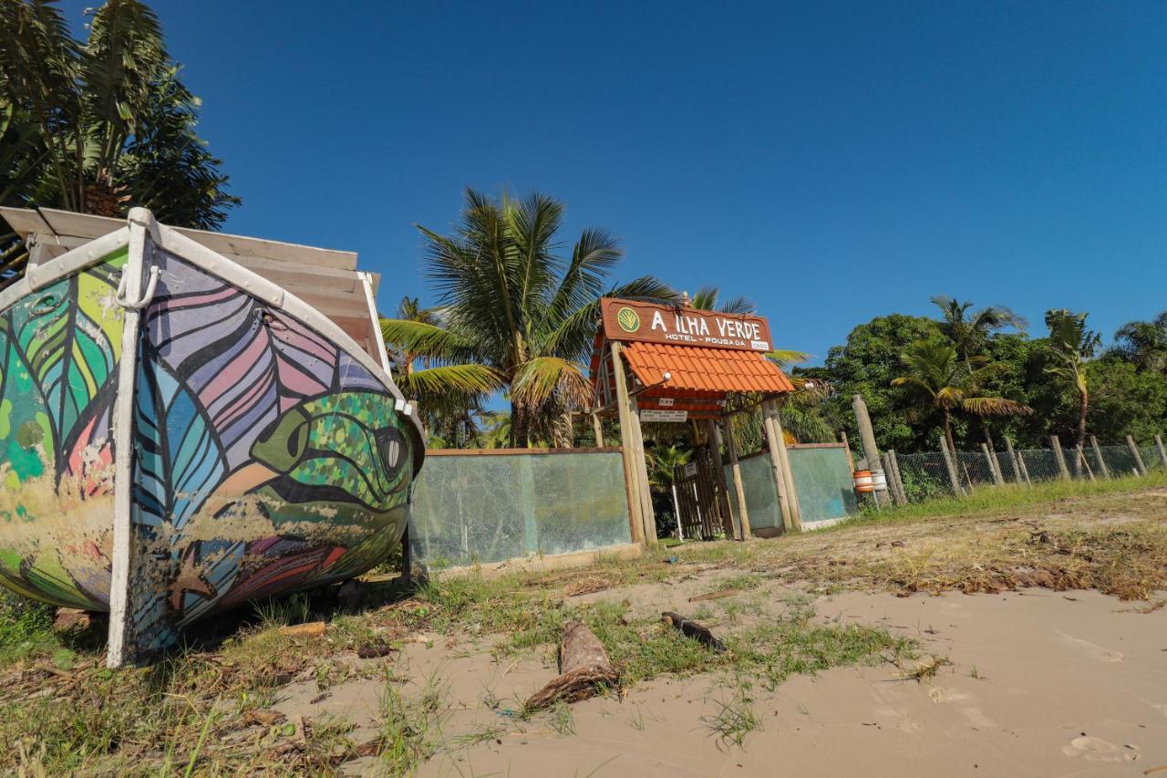 A Ilha Verde Hotel Pousada Na Praia Ilha do Mel Eksteriør billede