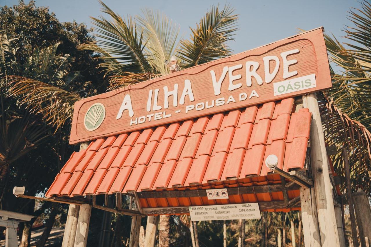 A Ilha Verde Hotel Pousada Na Praia Ilha do Mel Eksteriør billede